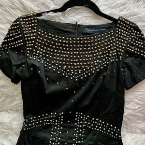 French Connection Studded Dress, sz 2